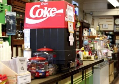The Soda Fountain at Guerin's Pharmacy in Summerville, SC