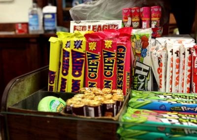 Candy and snacks at Guerin's Pharmacy in Summerville, SC