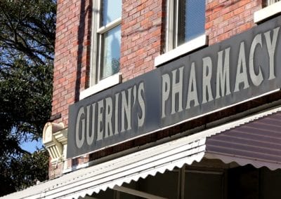 Guerin's Pharmacy building in Summerville, SC